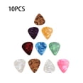 thumbnail image 4 of yingyy 10pcs Plastic Guitar Picks Guitars Plectrums Instrument Accessories Light Multicolor Electric Bass Gears As Shown 1Set, 4 of 6