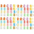 thumbnail image 4 of WEAVILUX Durable Silicone Straw Stopper Assorted Colors for Safe Drinking 50Pcs, 4 of 8