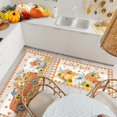thumbnail image 5 of Set of 2 Hello Fall Kitchen Mats Autumn Pumpkins Truck Kitchen Mats Thanksgiving Pumpkins Truck Doormat Non Slip Floor Rugs Vintage Farmhouse Mats for Fall Thanksgiving Indoor Outdoor, 5 of 6