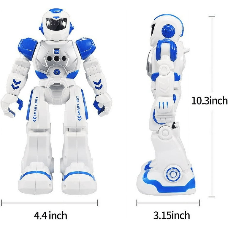 Battery Operated Remote Control Transforming Intelligent Robot 7