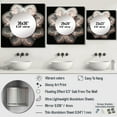 thumbnail image 4 of Designart "Abstract Blossoming Light Pink Lotus Bloom I" Lotus Pink Large Square Mirror - Square Bedroom Mirror Printed Wall Decor - Modern Square Printed Wall Mirror Art, 4 of 5