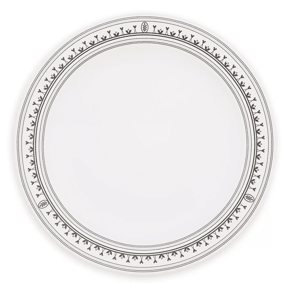 Disney Homestead Collection Mickey Mouse Dinner Plate, White