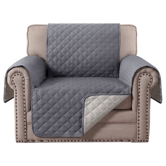 EARKITY Sofa Covers, Chair Covers, Reversible Couh Cover, Waterproof Anti-Slip Recliner Chair Slipcover, Armchair Cover, Chair Couch Protector for Pets, Kids,Dog