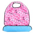 thumbnail image 1 of Blossom Printing Bib Waterproof Adult Bib Seniors Cloth Protector Elders Waterproof Bib, 1 of 7