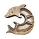 thumbnail image 2 of Bandeja de madera dividida para servir, tabla de charcutería Dolphin con 3 compartimentos para fiestas Estilo B, 2 of 9