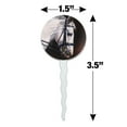 thumbnail image 6 of Beautiful White Horse Reins Tack Harness Cupcake Picks Toppers Decoration Set of 6, 6 of 7