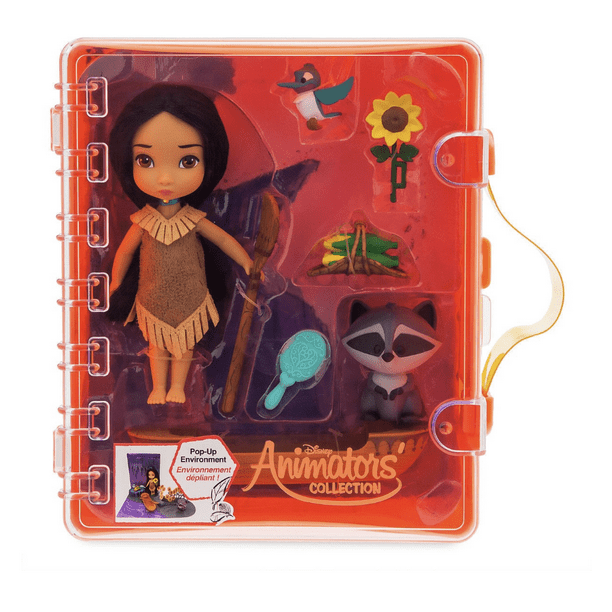 Disney Animators' Collection Pocahontas Mini Doll Play Set New with Box -  