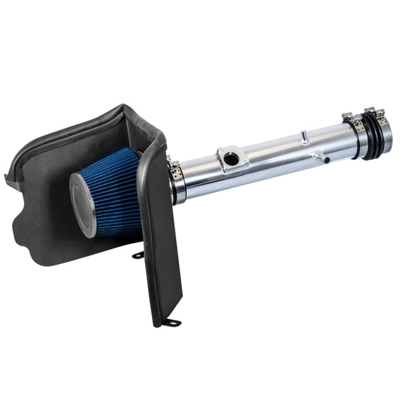 Cold Air Intake System with Heat Shield Kit   Filter Combo BLUE Compatible For 05-11 Toyota Tacoma 4.0L V6