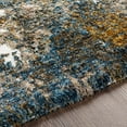 thumbnail image 7 of Mark&Day Area Rugs, 2x3 Dun Modern Shag Teal Area Rug, Brown White Blue Carpet for Living Room, Bedroom or Kitchen (2' x 3'), 7 of 7