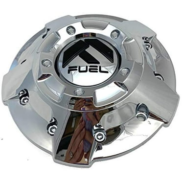 Fuel Chrome Wheel Center Cap Set of Two (2) 1001-81