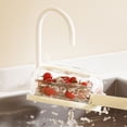 thumbnail image 4 of Advancent Portátil, limpie cómodamente las frutas en cualquier lugar y el tazón se mantenga organizado, utensilios de cocina sin desorden, Cocina y Comedor blanco, 4 of 6