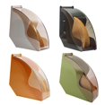 thumbnail image 4 of Hand Drip Coffee Filter Paper Holder Storage Rack With Acrylic Cover Dispenser, 4 of 5