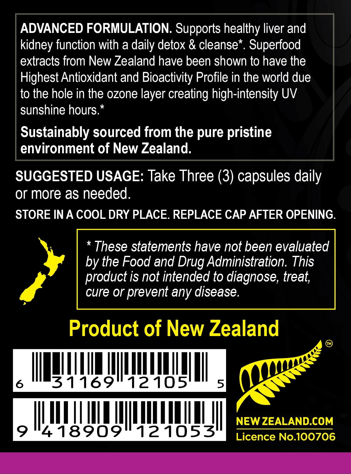 FREZZOR Omega 3 Black Green Lipped Mussel Oil, 53x Higher potency for Superior Joint Comfort & Mobility, No Fishy Aftertaste, 1 Bottle, 60 Softgels plus 1 Bottle of Herbal Detox
