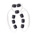 thumbnail image 5 of TOOYFUL 9 Wheels Arm Leg Massager 9 Wheels Massage Roller Sturdy Circular Leg Clamp Massage Roller, for Calves Hand Arm Black, 5 of 10