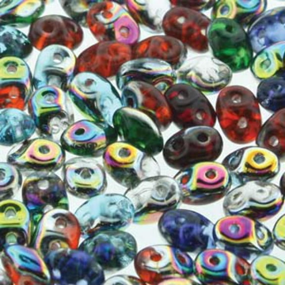 All That Glitters Mix Superduo Beads DU05MIX141-TB