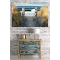 thumbnail image 2 of Stairs to Beach (36x54 Giclee Gallery Art Print, Vivid Textured Wall Decor), 2 of 3