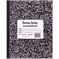 thumbnail image 2 of Roaring Spring Wide Ruled Flexible Cover Composition Book, 1 Case (72 Total), 10" x 8" 60 Sheets, Black Marble, 2 of 6