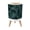 Color 3, variant on Small Trash Can with Lid Green Marble White Veins Natural Stone 1.8 Gallon Dog Proof Trash Can Round Garbage Can Waste Bin Wastebasket for Bathroom Bedroom Living Room