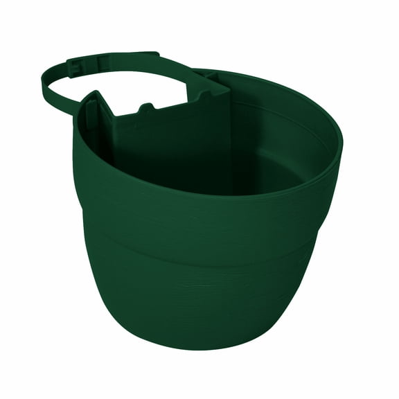 Bloomers Post Planter – Both Permanent and Temporary Installation Options – Garden in Untraditional Spaces – Hunter Green