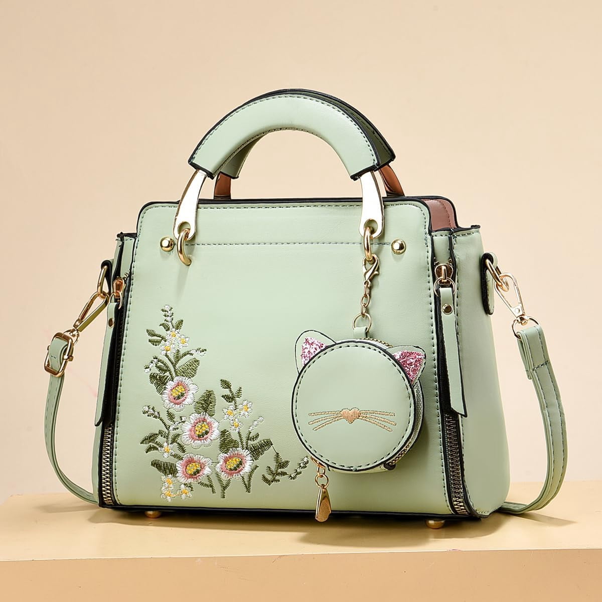 Kwuty Fashion Purses and Handbags for Women Ladies Crossbody Bags Top Handle Satchel Shoulder Bags Small Totes