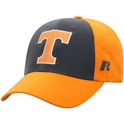 Men's Russell Athletic Black/Tennessee Orange Tennessee Volunteers Endless Two-Tone Adjustable Hat - OSFA