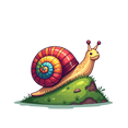 thumbnail image 3 of cartoon Snail Stickers, Waterproof Snail Sticker for Water Bottle Laptop Phone Cases Planner Skateboard Luggage Helmet Party Favor Decor, Ideal for Adults Teens Teacher Rewards, 3 of 9