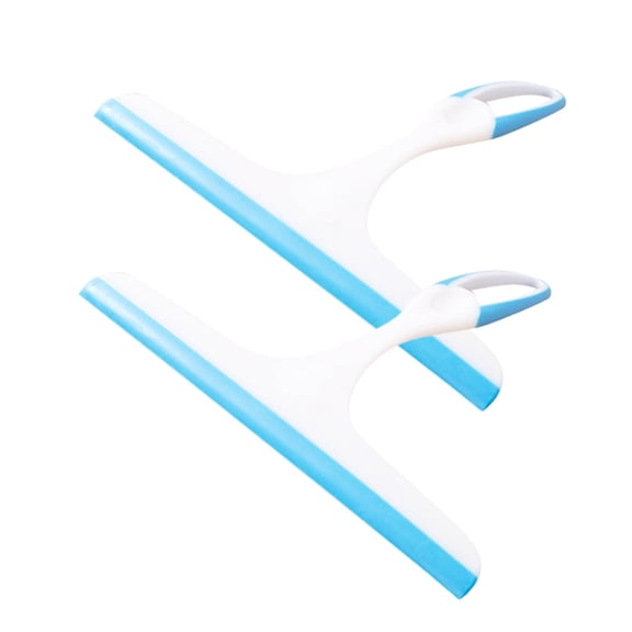 Glass Wiper and Scraper Tool for Streak-Free Window Cleaning at Home