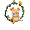 thumbnail image 4 of Colgante de estatua de animal shamjiam ciervo, 4 of 8