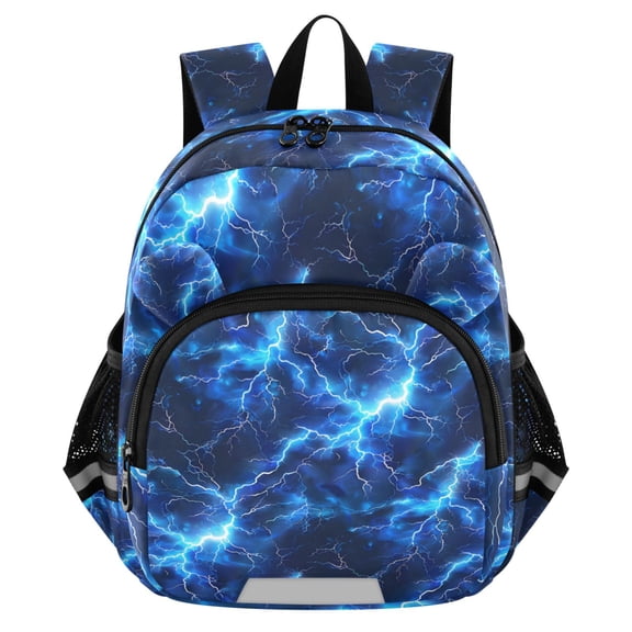 ALAZA Blue Lightning Mini Backpack School Bookbag Age 3-7 Medium