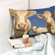 thumbnail image 4 of Balery Cows Cattles Funda de Cojín Estampada, Regalos para Mujeres, Regalos de Amor para Ella, Regalos para Novia o Esposa, Funda de Almohada-16"x24", 4 of 6