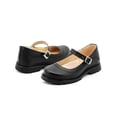 thumbnail image 3 of Zapato Escolar Yuyin Para Niña Ajuste Hebilla Antiderrapante negro 22, 3 of 6