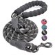 thumbnail image 1 of High Quality Black Reflective Strong Adjustable Nylon Dog Leash 150cm for Large or Medium Dogs, 1 of 5