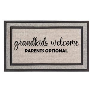 Grandparents Welcome Door Mat – Personalized Doormat – Custom Coir Mat –  Home Decor – Gifts For Them – Giftsparkes