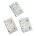 thumbnail image 6 of Sylvtty A6 Star Binder Cover Color-Changing PVC Notebook Cover with Reflective Design Transparent Spiral Planner Journal Sketchbook Accessories, 6 of 7