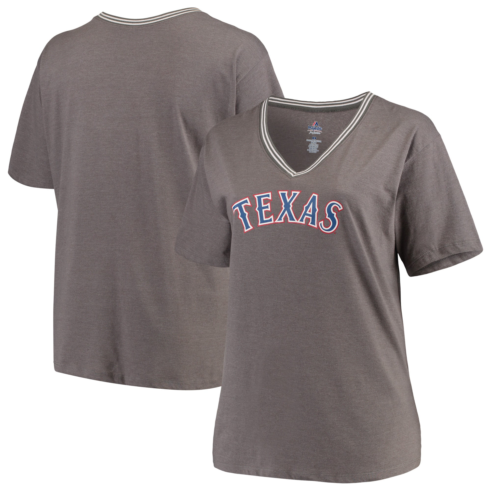 plus size women's texas rangers shirts