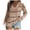 Khaki, variant on Vedolay Womens Shirts Trendy Knit Blouse Tops Casual Loose T Shirts Khaki,4XL