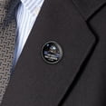 thumbnail image 3 of NASA Apollo 11 The Eagle Has Landed Moon Landing Metal 1.1" Tie Tack Hat Lapel Pin Pinback, 3 of 5