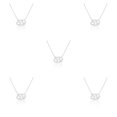 thumbnail image 1 of Guardurnaity Ins doce signos del zodiaco constelaciones tema amistad collar Ins personalidad colgante accesorio de moda cáncer plata Type2 NO2 Guardurnaity CBP216064, 1 of 5