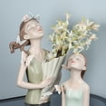 thumbnail image 4 of Rongfmy Pot de Fleurs en Résine Sculpture Butterfly Fairy Girl Vert, 4 of 9