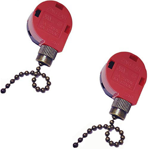 Ceiling Fan Switch Zing Ear Pull Chain, Ceiling Fan Control Knob Replacement