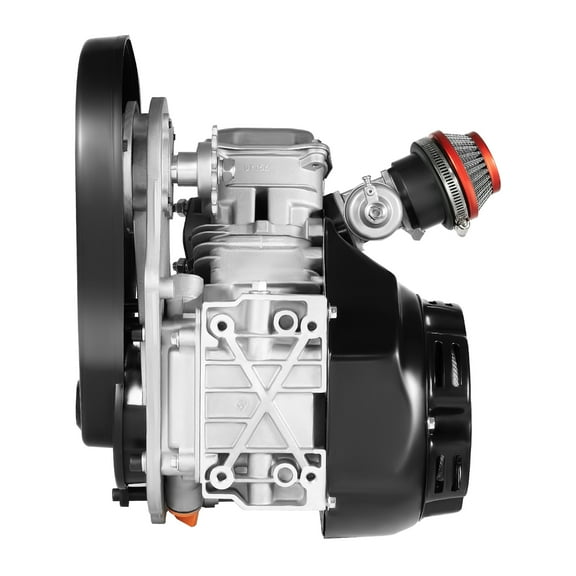 2-Stroke Bicycle Engine Kit – 3.5HP, 100cc Engine, 3600RPM Speed, 0.52-Gallon Fuel Tank, Economical Conversion for High Speed, Quiet and Efficient Operation