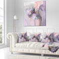 thumbnail image 3 of Designart Blue Daisies Watercolor - Animal Throw Pillow - 16x16, 3 of 5