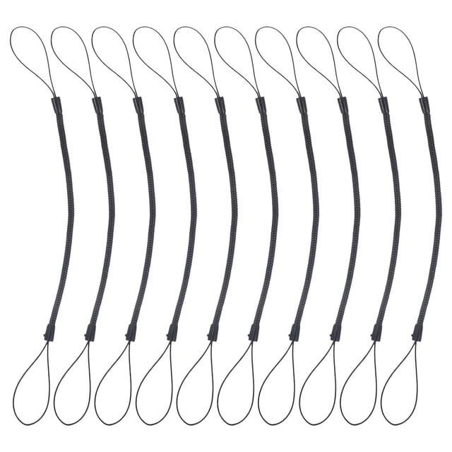 KAKOWELY pen leash 10pcs Retractable Cords Stylus Pen Ropes Stylus Pen Hanging Rope Lanyard Spring Ropes7.87"X1.38"X1.38"