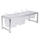 thumbnail image 4 of Caja de condimentos de acrílico transparente, contenedor de almacenamiento de condimentos, juego de tarros de especias con cucharas, 4 of 8