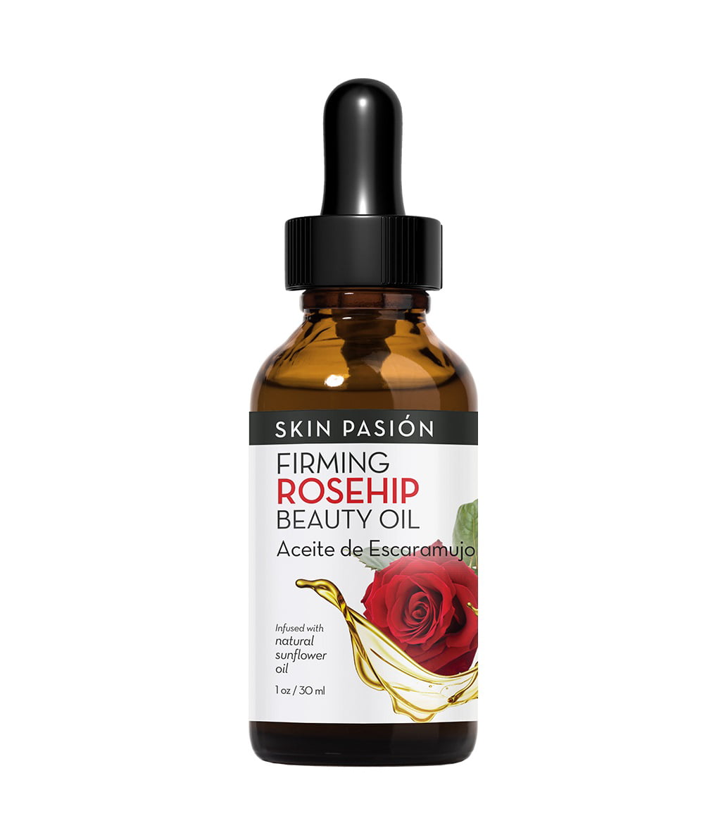 Skin Pasion Face Firming Natural Rosehip Beauty Oil For Face Skin Treatment 1oz 30ml Walmart Com