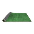 thumbnail image 2 of Ahgly Company Indoor Square Oriental Emerald Green Industrial Area Rugs, 4' Square, 2 of 4