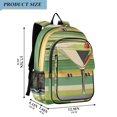 thumbnail image 2 of FORMRS Unisex School Backpack 17" Student Travel Bag with Laptop Compartment, Colorful Martini, 2 of 7