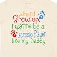 thumbnail image 4 of Inktastic Lacrosse Player like Daddy Boys or Girls Toddler T-Shirt, 4 of 5