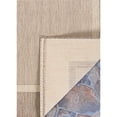 thumbnail image 5 of Couristan 2.25' x 11.75' Bordered Indoor Outdoor Area Throw Rug Runner - Beige and Brown, 5 of 5