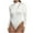 White, variant on Odeerbi Tummy Control Shapewear Bodysuit for Women Long Sleeved Solid Color Light Velvet 2025 Fashion Square Neck Tight Fitting Cutout Jumpsuit Coffee